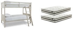 Diamond Furniture - Ashley Furniture - Robbinsdale Bunk Bed and Mattresses - Bunk Bed and Mattresses - B742B45