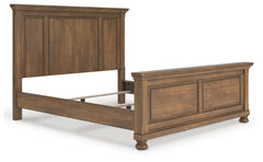 Diamond Furniture - Ashley Furniture - Feddinger California King Panel Bed - California King Panel Bed / Medium Brown - PCB779B7