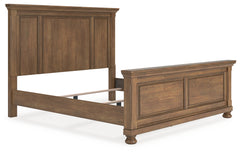 Diamond Furniture - Ashley Furniture - Feddinger King Panel Bed - King Panel Bed / Medium Brown - PCB779B6