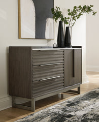 Diamond Furniture - Ashley Furniture - Arkenton Bedroom - Dresser / Grayish Brown/White - B786-31