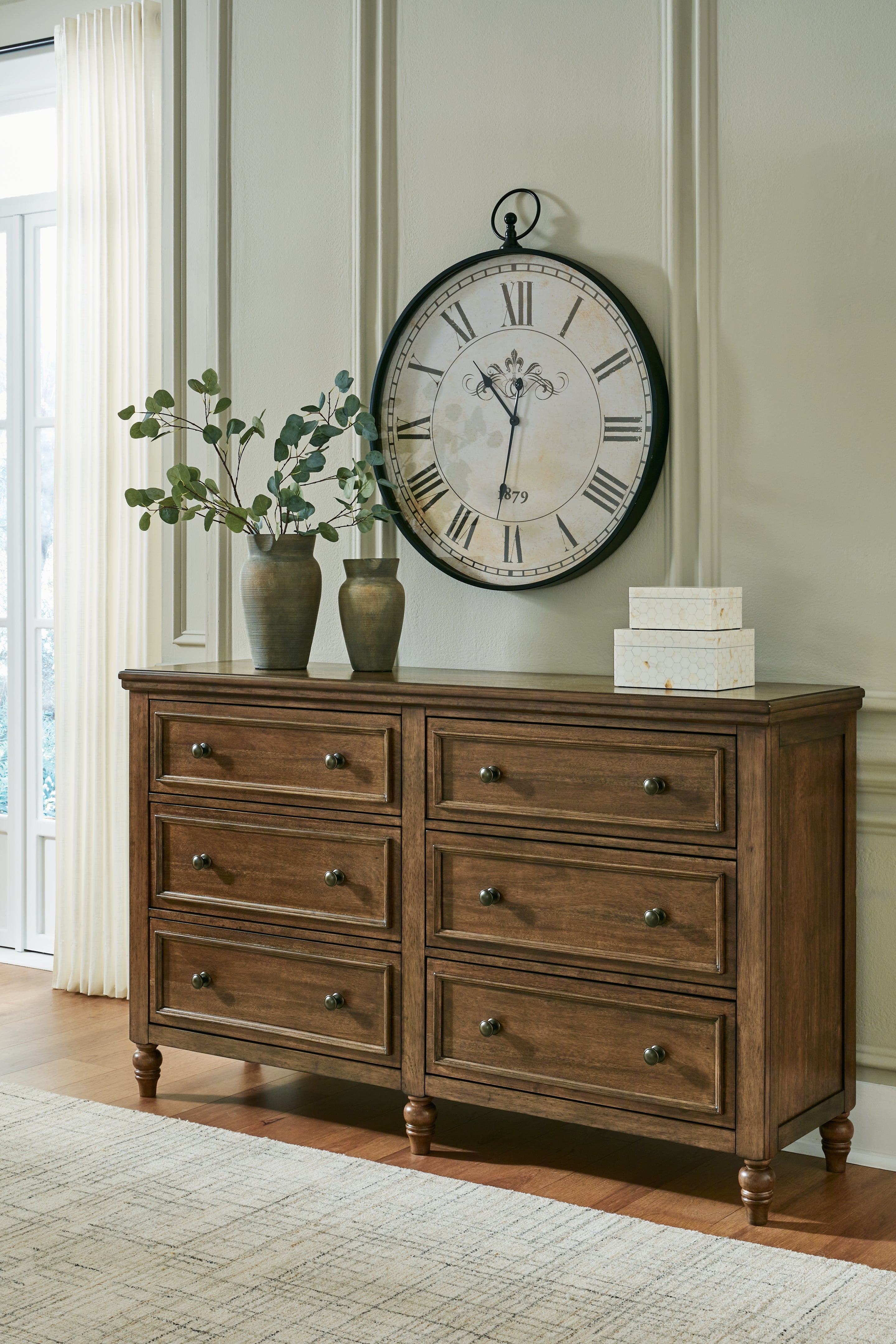 Diamond Furniture - Ashley Furniture - Sturlayne Bedroom - Dresser / Brown - B787-31
