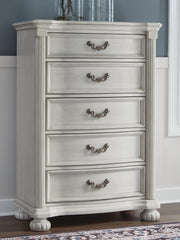 Diamond Furniture - Ashley Furniture - Montelaine Chest of Drawers - Five Drawer Chest - B795-46