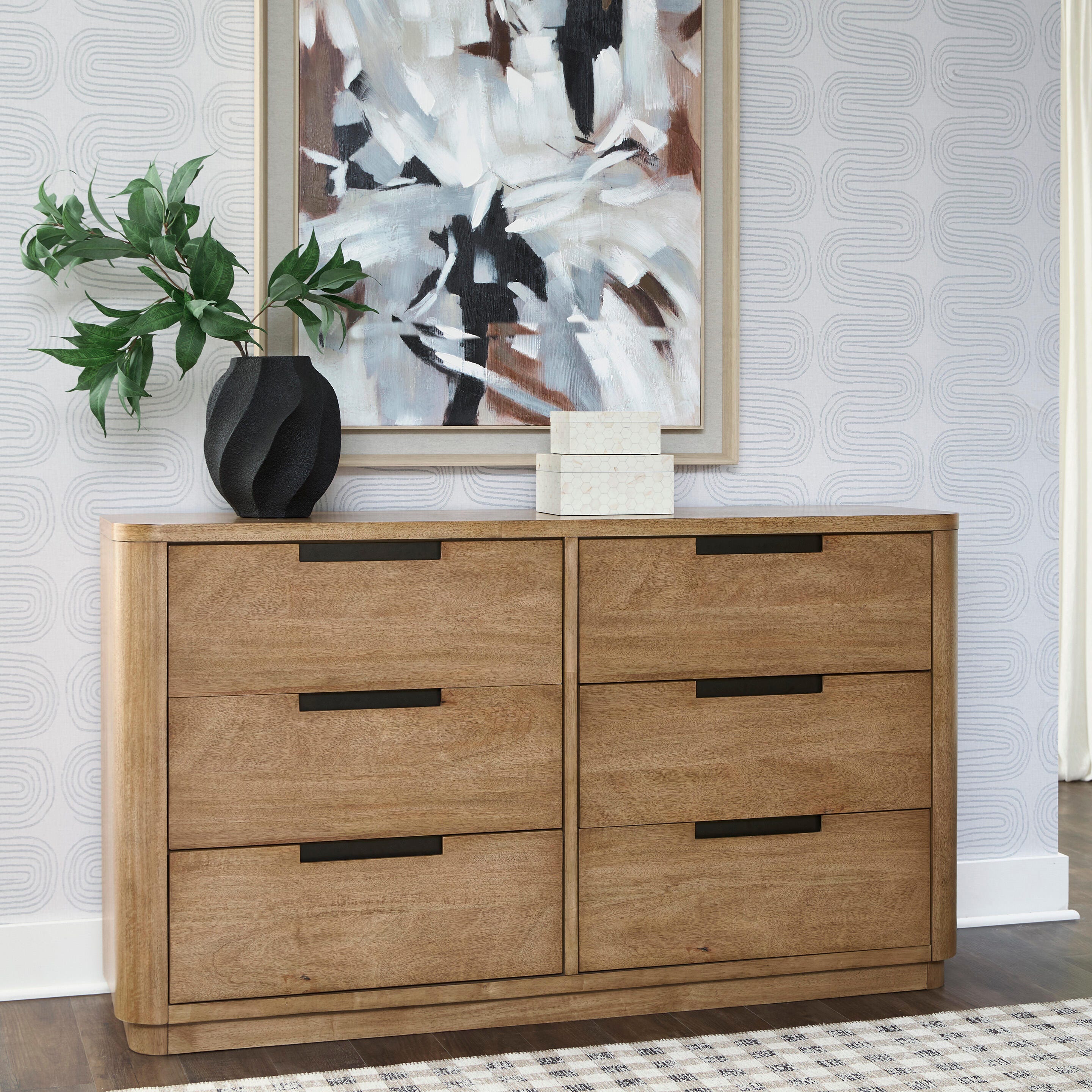 Diamond Furniture - Ashley Furniture - Pamaria Dresser - Dresser - PCB802-31