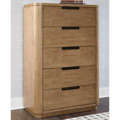 Diamond Furniture - Ashley Furniture - Pamaria Chest of Drawers - Five Drawer Chest - PCB802-46