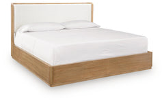 Pamaria California King Upholstered Panel Bed