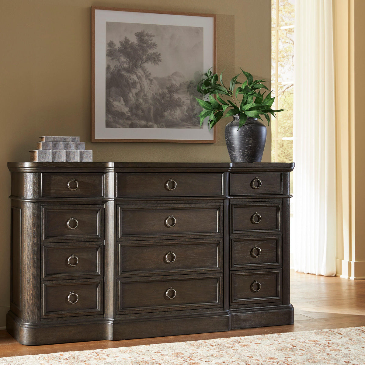 Diamond Furniture - Ashley Furniture - Wickenger Dresser - Dresser - PCB889-31