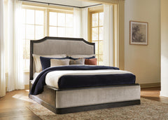 Wickenger King Upholstered Panel Bed