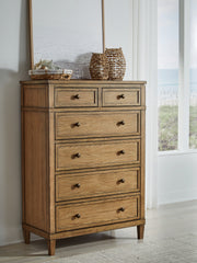 Diamond Furniture - Ashley Furniture - Sharlance Chest of Drawers - Six Drawer Chest - B895-46