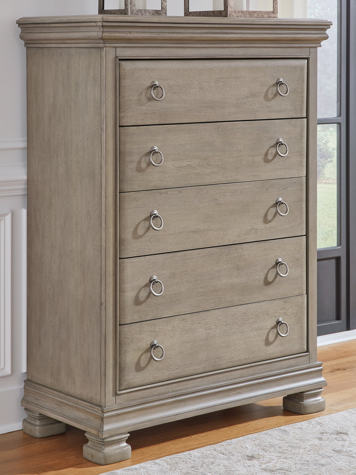 Diamond Furniture - Ashley Furniture - Lexorne Chest of Drawers - Five Drawer Chest - B924-46