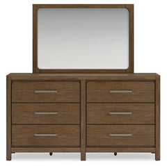 Cabalynn Queen Panel Storage Bed, Dresser, Mirror and 2 Nightstands