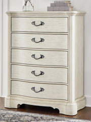 Diamond Furniture - Ashley Furniture - Arlendyne Chest of Drawers - Five Drawer Chest - B980-46
