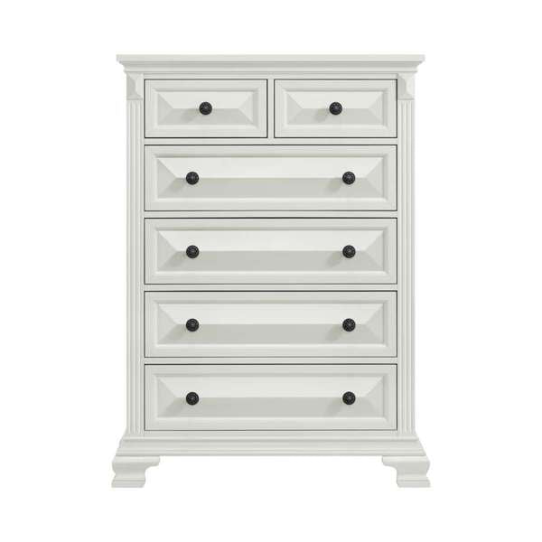 6-Drawer Chest in Antique White