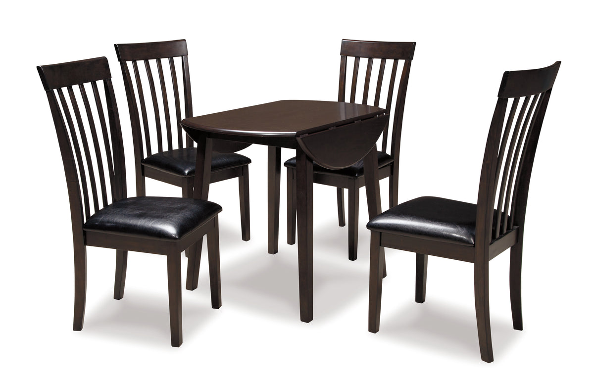 Diamond Furniture - Ashley Furniture - Hammis Dining Table and 4 Chairs - Dining Table and 4 Chairs - D310D1