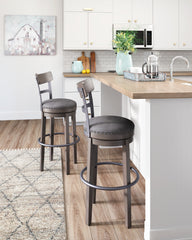 Diamond Furniture - Ashley Furniture - Caitbrook Bar Height Bar Stool - Tall UPH Swivel Barstool(1/CN) - D388-230