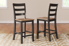 Diamond Furniture - Ashley Furniture - Gesthaven Counter Height Barstool (Set of 2) - Counter Height Barstool (Set of 2) - D396-124X2