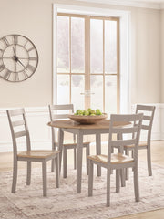 Diamond Furniture - Ashley Furniture - Harperfeld Dining Table and 2 - Dining Table and 2 - PCD403D3
