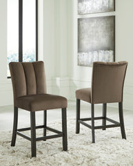 Diamond Furniture - Ashley Furniture - Jeshina Counter Height Barstool (Set of 2) - Counter Height Barstool (Set of 2) / Mocha - PCD581-124X2