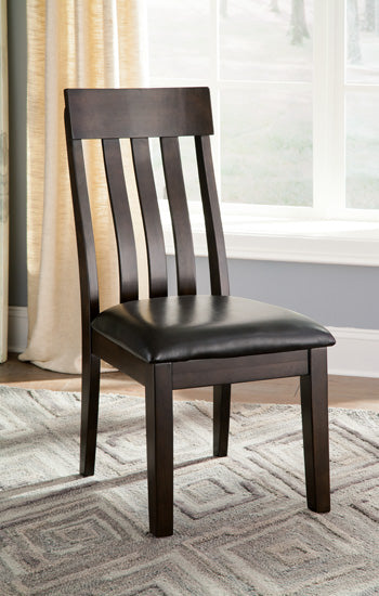 Diamond Furniture - Ashley Furniture - Haddigan Dining Room - Dining Chair (Set of 2) / Dark Brown - D596-01X2