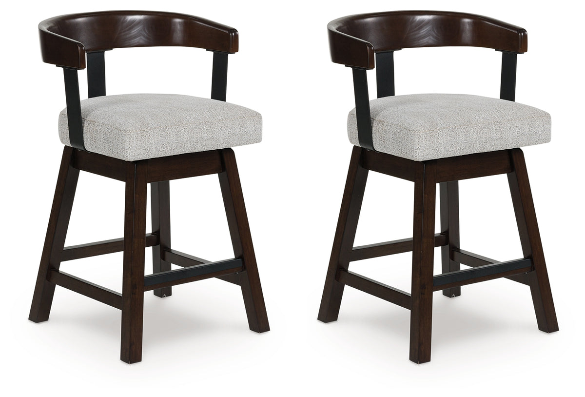 Diamond Furniture - Ashley Furniture - Haddigan Counter Height Barstool (Set of 2) - Counter Height Barstool (Set of 2) - D596-224X2