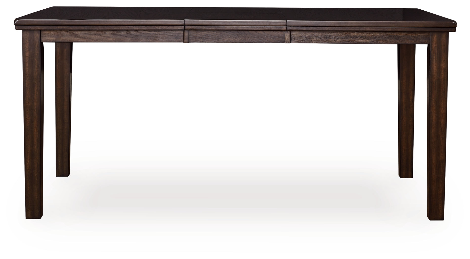 Diamond Furniture - Ashley Furniture - Haddigan Counter Height Dining Extension Table - DRM Counter Butterfly EXT TBL / Dark Brown - D596-32