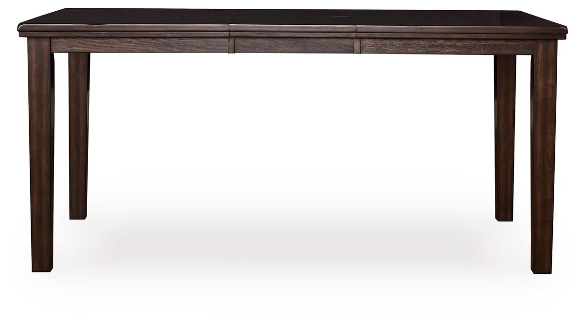 Diamond Furniture - Ashley Furniture - Haddigan Counter Height Dining Extension Table - DRM Counter Butterfly EXT TBL / Dark Brown - D596-32