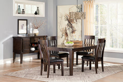 Diamond Furniture - Ashley Furniture - Haddigan Dining Room - Counter Height Barstool (Set of 2) / Dark Brown - D596-224X2