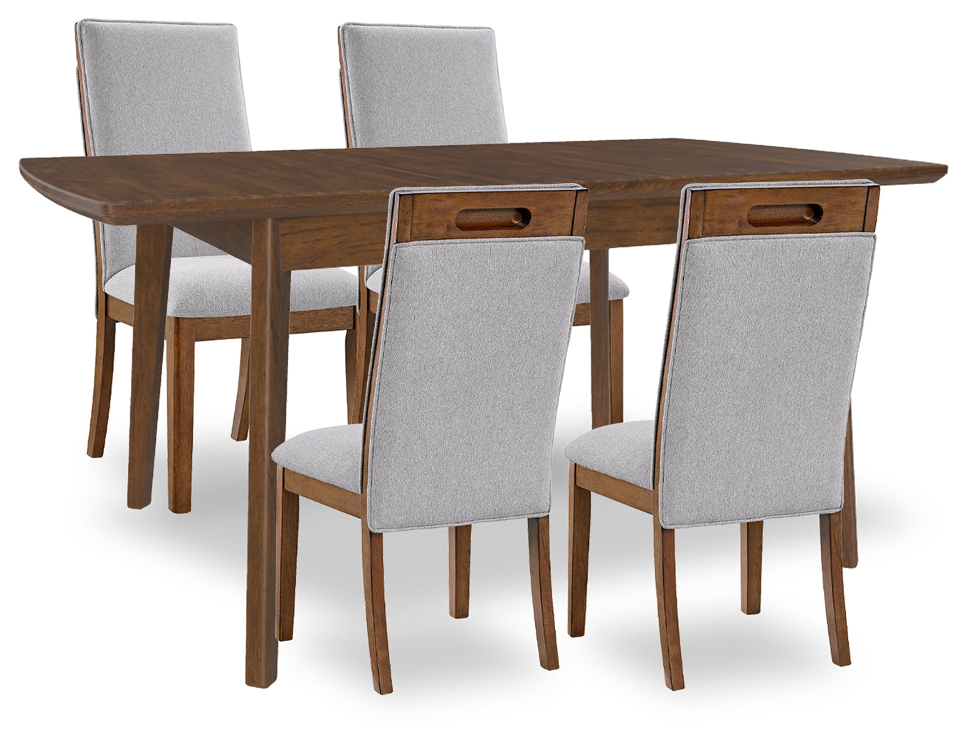 Diamond Furniture - Ashley Furniture - Lyncott Extension Dining Table and 4 Chairs - Extension Dining Table and 4 Chairs - D615D19