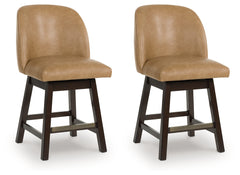 Diamond Furniture - Ashley Furniture - Neymorton Counter Height Barstool (Set of 2) - Counter Height Barstool (Set of 2) - D618-324X2