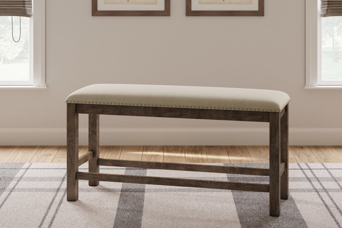 Diamond Furniture - Ashley Furniture - Moriville Dining Room - RECT Dining Room EXT Table / Grayish Brown / 36"W x 86"D x 30"H - D631-45