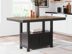 Diamond Furniture - Ashley Furniture - Wildenauer Counter Height Dining Table - RECT Dining Room Counter Table - D634-13