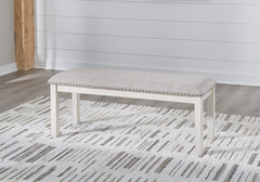 Diamond Furniture - Ashley Furniture - Robbinsdale 48" Dining Bench - Large UPH Dining Room Bench - D642-00