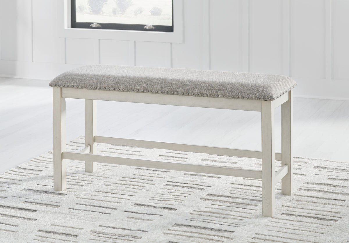 Diamond Furniture - Ashley Furniture - Robbinsdale 49" Counter Height Dining Bench - DBL Counter UPH Bench (1/CN) - D642-09
