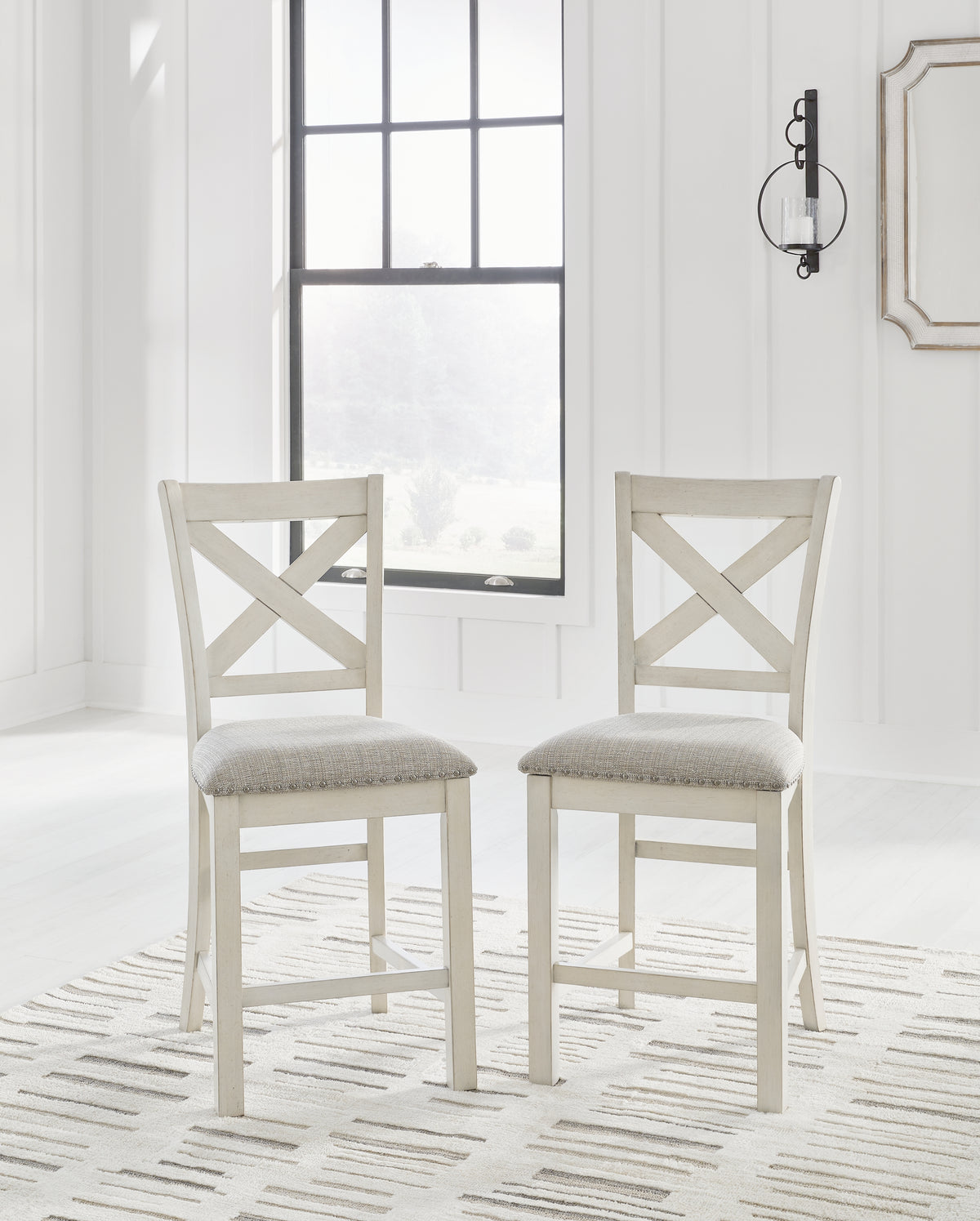 Diamond Furniture - Ashley Furniture - Robbinsdale Barstool (Set of 2) - Barstool (Set of 2) - D642-124X2