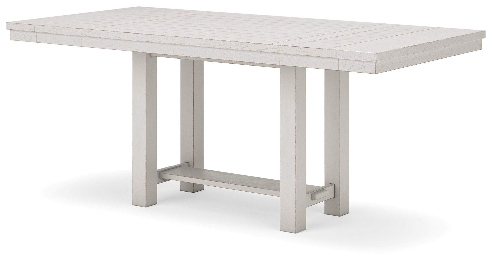 Robbinsdale Counter Height Dining Table, 4 Barstools and Bench