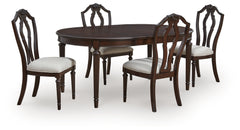 Lavinton Extension Dining Table and 4 Chairs