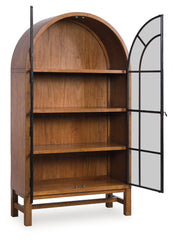 Diamond Furniture - Ashley Furniture - Greddinton Display Cabinet - Display Cabinet / Brown/Black - PCD824-476