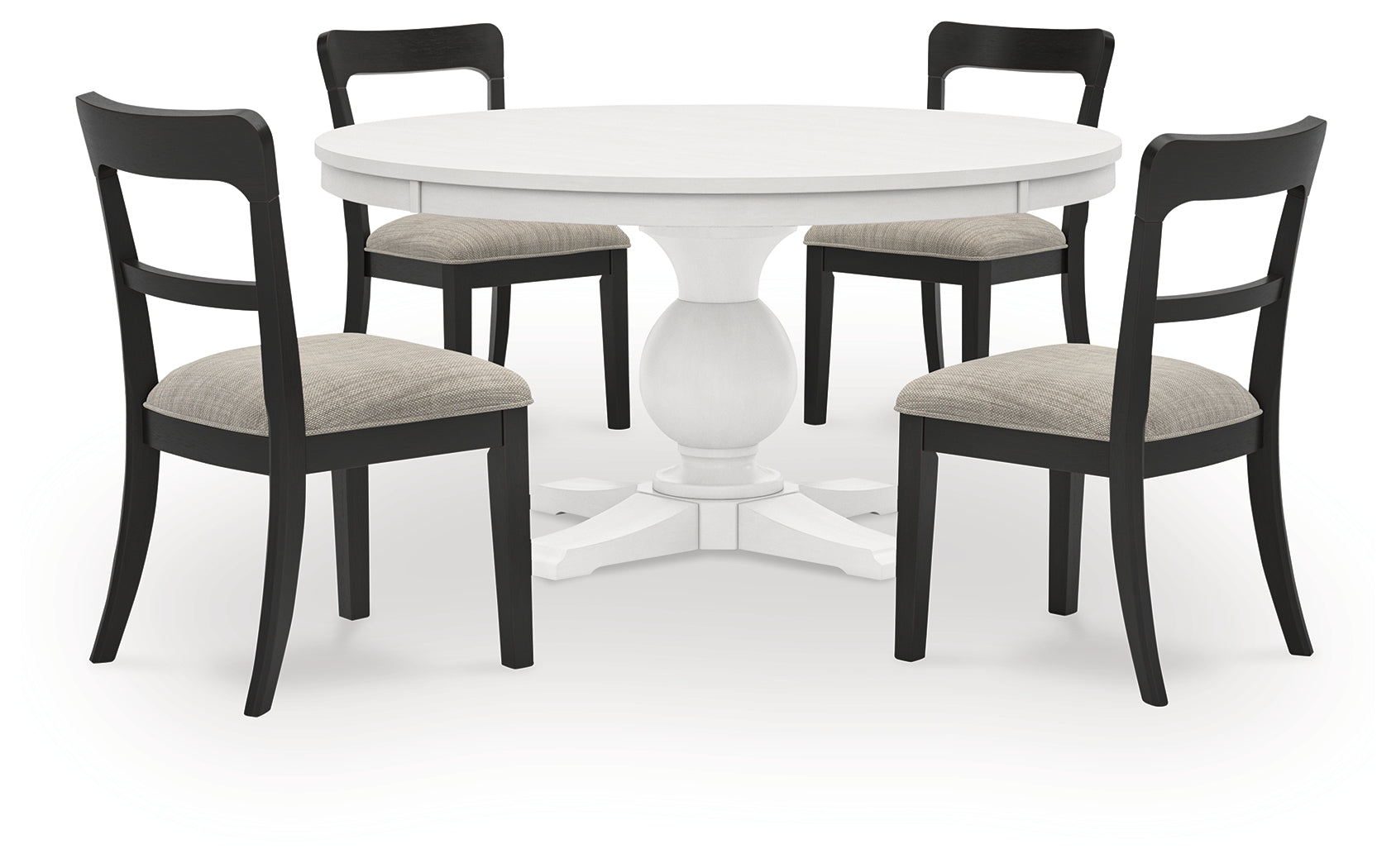 Diamond Furniture - Ashley Furniture - Greddinton Dining Table and 4 Chairs - Dining Table and 4 Chairs - PCD824D27