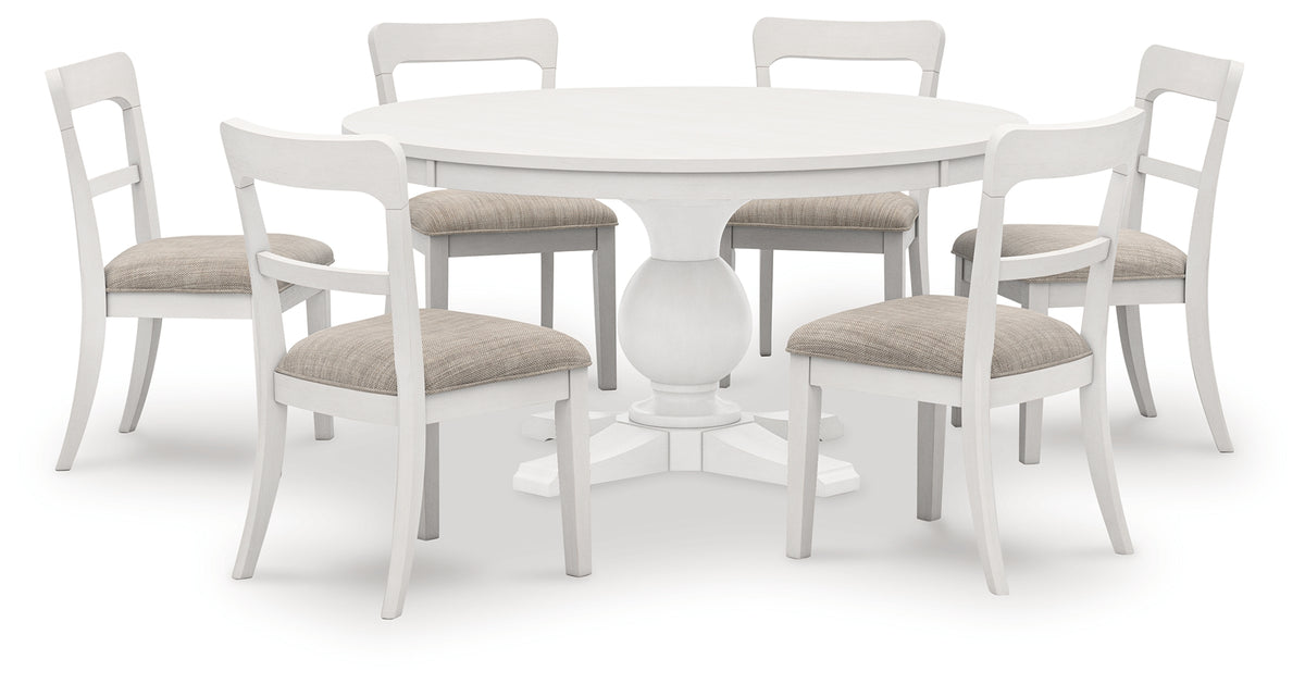 Diamond Furniture - Ashley Furniture - Greddinton Dining Table and 6 Chairs - Dining Table and 6 Chairs - PCD824D29