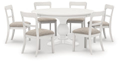 Diamond Furniture - Ashley Furniture - Greddinton Dining Table and 6 Chairs - Dining Table and 6 Chairs - PCD824D29