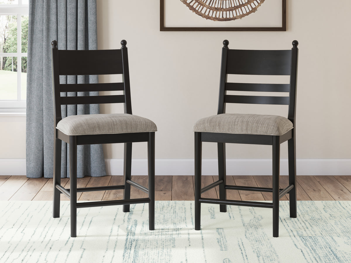 Diamond Furniture - Ashley Furniture - Greddinton Counter Height Barstool (Set of 2) - Counter Height Barstool (Set of 2) - PCD824-724X2