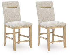 Diamond Furniture - Ashley Furniture - Lasinger Counter Height Barstool (Set of 2) - Counter Height Barstool (Set of 2) - PCD852-124X2