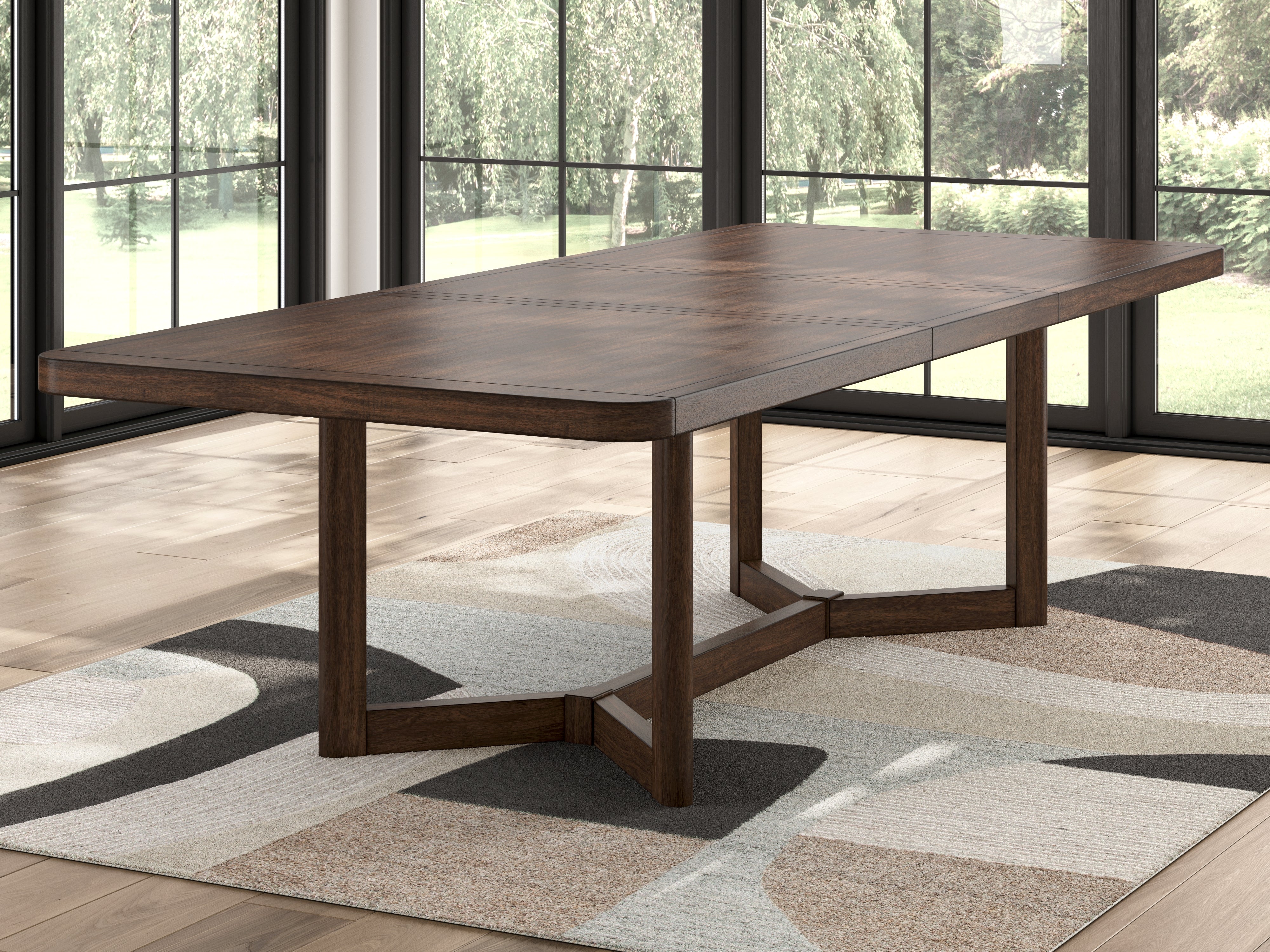 Diamond Furniture - Ashley Furniture - Dilenno Dining Extension Table - RECT Dining Room EXT Table / Dark Brown - PCD857-35