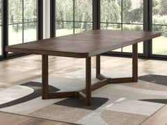 Diamond Furniture - Ashley Furniture - Dilenno Dining Extension Table - RECT Dining Room EXT Table / Dark Brown - PCD857-35