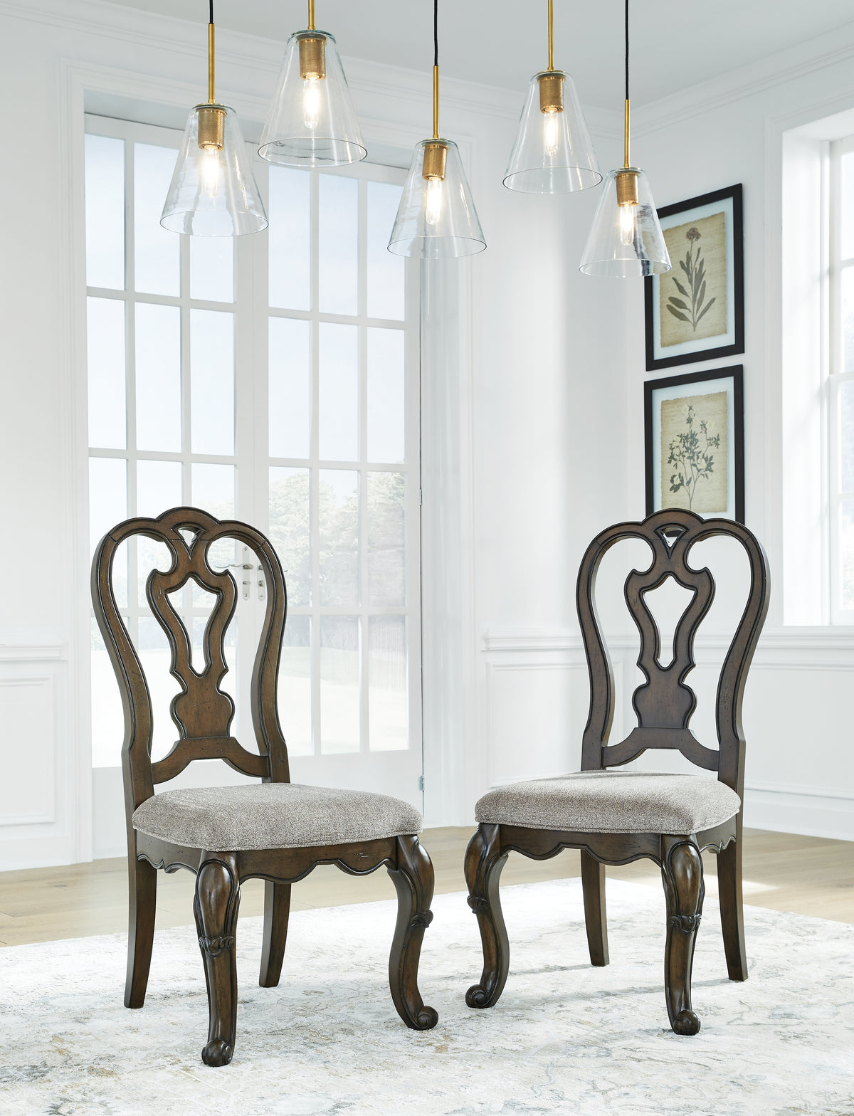 Diamond Furniture - Ashley Furniture - Maylee Dining Chair (Set of 2) - Dining Chair (Set of 2) - D947-01X2