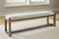 Diamond Furniture - Ashley Furniture - Cabalynn Dining Room - RECT Dining Room Counter Table / Light Brown / 76"W x 34"D x 36"H - D974-13