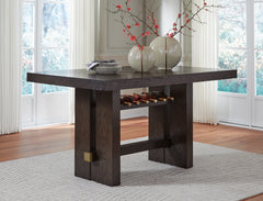 Diamond Furniture - Ashley Furniture - Burkhaus Counter Height Dining Table - RECT Dining Room Counter Table - D984-32
