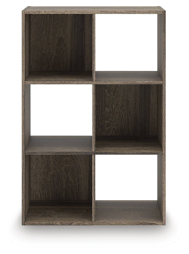 Diamond Furniture - Ashley Furniture - Shallifer Six Cube Organizer - Six Cube Organizer / Brown - EA1104-3X2