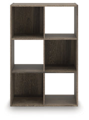 Diamond Furniture - Ashley Furniture - Shallifer Six Cube Organizer - Six Cube Organizer / Brown - EA1104-3X2