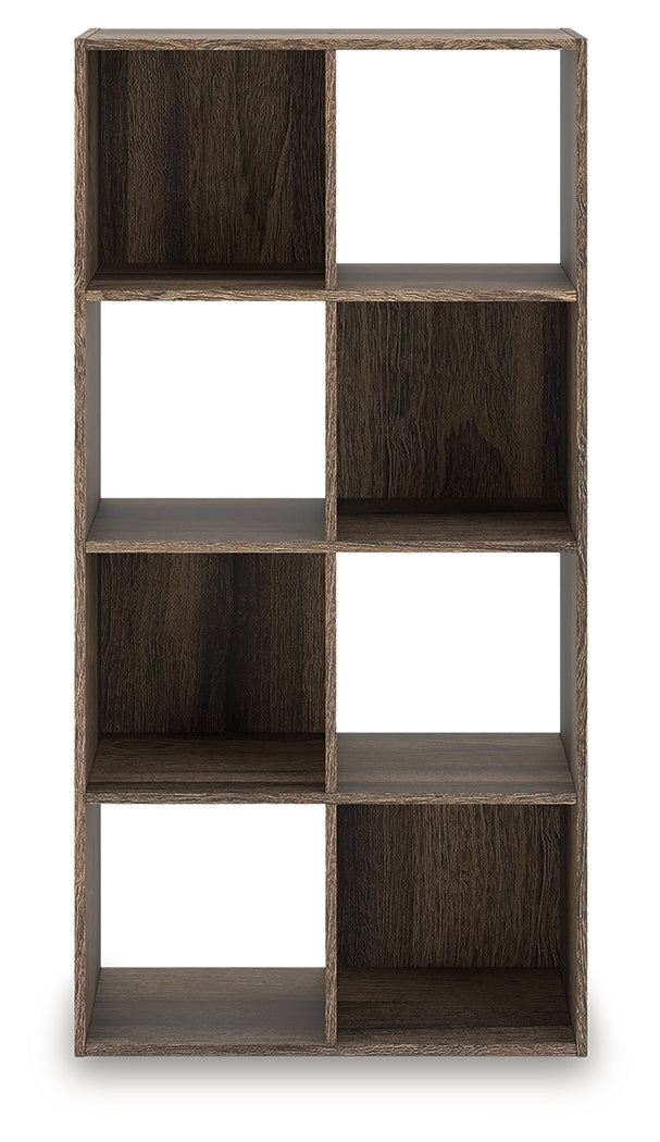 Diamond Furniture - Ashley Furniture - Shallifer Eight Cube Organizer - Eight Cube Organizer / Brown - EA1104-4X2