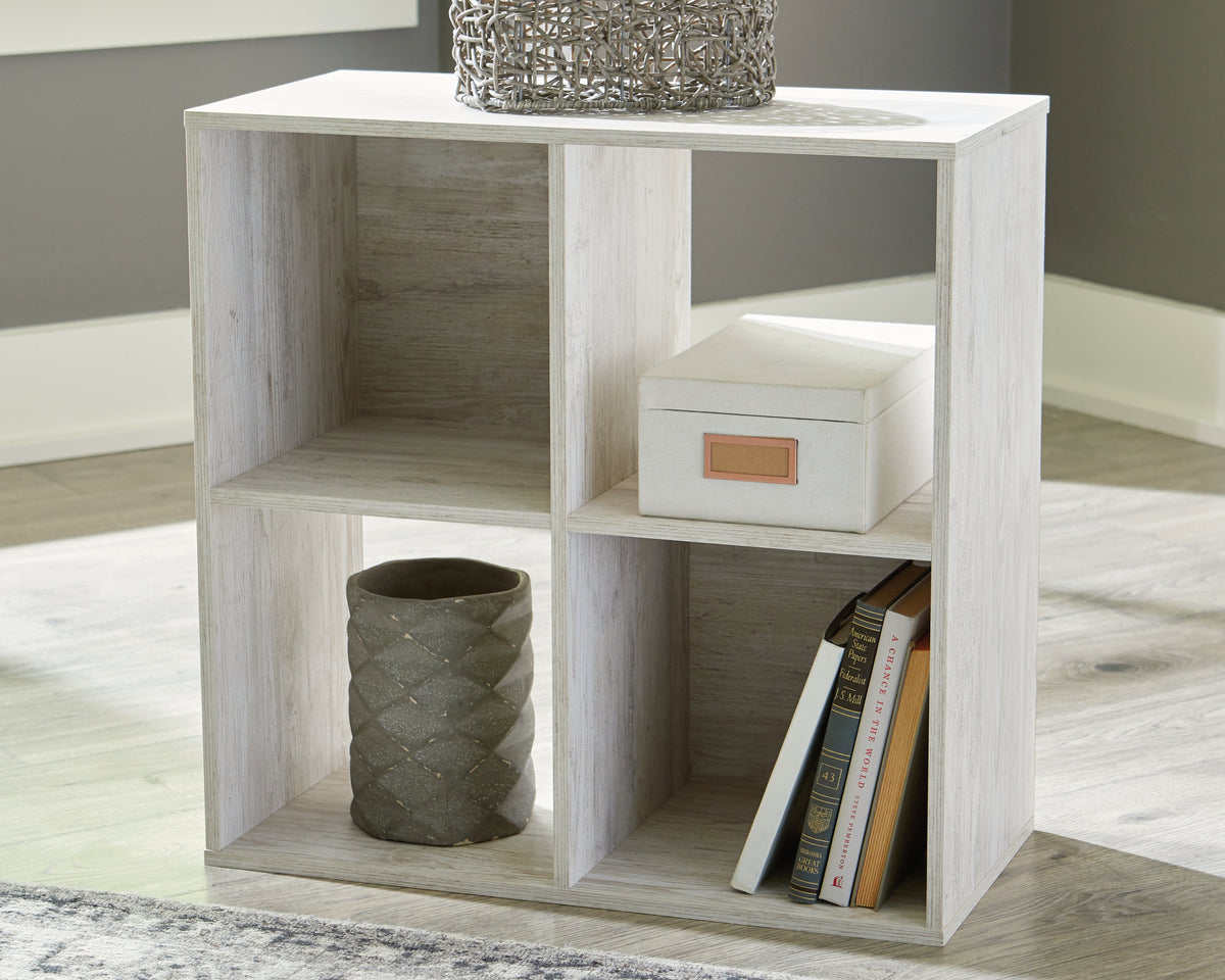 Diamond Furniture - Ashley Furniture - Paxberry Four Cube Organizer - Four Cube Organizer / Whitewash - EA1811-2X2